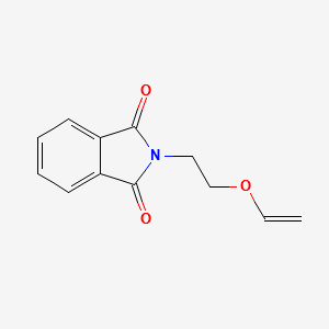 2-(2-(vinyloxy)ethyl)isoindoline-1,3-dione structure, CAS 67643-67-8
