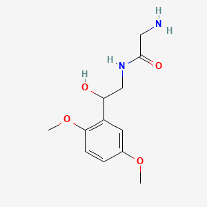 MIDODRINE structure, CAS 42794-76-3