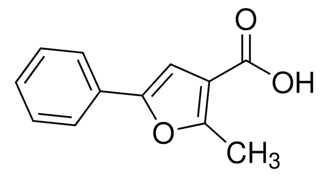 2-phenylfuran-3-carboxylic acid structure, CAS 57697-76-4