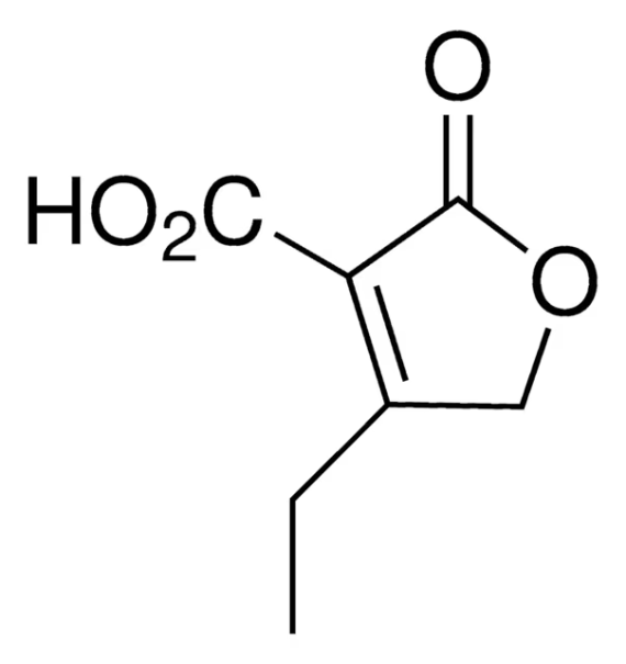 2-Furancarboxylic acid, 4-(1-methylethyl)- structure, CAS 38071-68-0