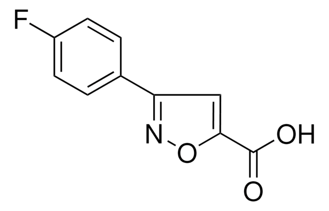 4-Isoxazolecarboxylic acid, 5-(4-fluorophenyl)-3-methyl- structure, CAS 1736-24-9