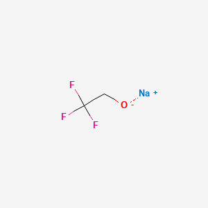 sodium 2,2,2-trifluoroethanolate structure, CAS 420-87-1