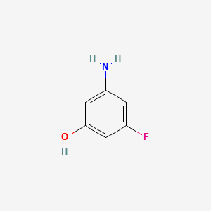 Phenol, 3-aMino-5-fluoro- structure, CAS 1167055-92-6