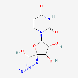 4'-C-azidouridine structure, CAS 139442-01-6