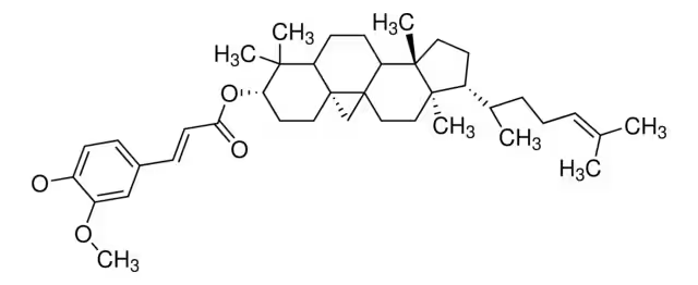 ORYZANOL structure, CAS 12738-23-7
