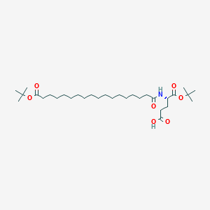 Octa(OtBu)-Glu-OtBu structure, CAS 1188328-39-3