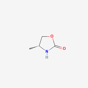(4R)-4-Methyl-2-oxazolidinone structure, CAS 4042-43-7