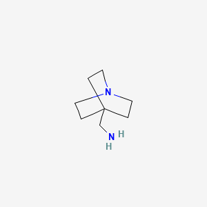 quinuclidin-4-ylMethanaMine structure, CAS 67496-78-0