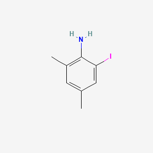 2,4-DIMETHYL-6-IODOANILINE structure, CAS 4102-54-9