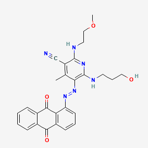 Disperse Brown 27 structure, CAS 94945-21-8