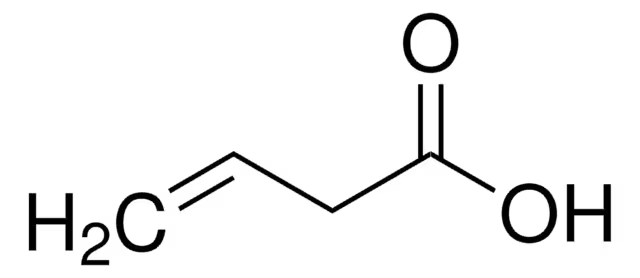 VINYLACETIC ACID structure, CAS 625-38-7
