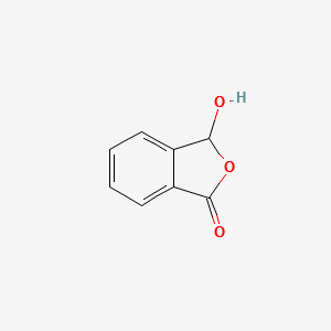 1(3H)-Isobenzofuranone, 3-hydroxy- structure, CAS 16859-59-9