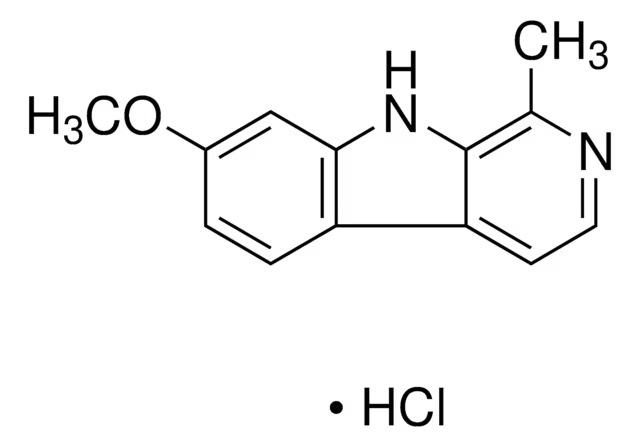 HARMINE HYDROCHLORIDE structure, CAS 343-27-1