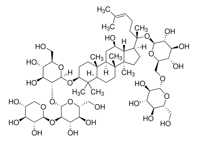 Notoginsenoside Fa structure, CAS 88100-04-3