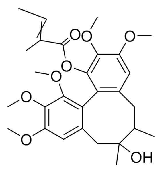 Angeloylgomisin H structure, CAS 66056-22-2
