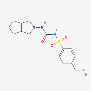 hydroxygliclazide structure, CAS 87368-00-1