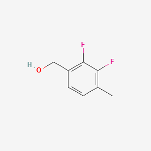 Benzenemethanol, 2,3-difluoro-4-methyl- (9CI) structure, CAS 252004-41-4