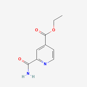 Methyl 2-carbamoylisonicotinate structure, CAS 166766-77-4