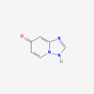 [1,2,4]triazolo[1,5-a]pyridin-7-ol structure, CAS 1033810-70-6