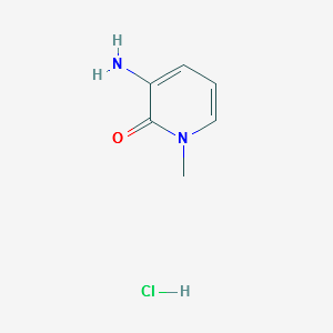 3-AMino-1-Methylpyridin-2(1H)-one hydrochloride structure, CAS 1523570-95-7