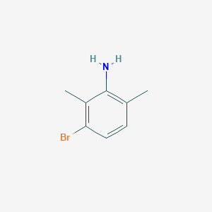 3-BroMo-2,6-diMetylaniline structure, CAS 53874-26-3