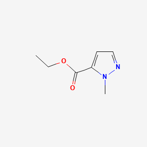 1H-Pyrazole-5-carboxylicacid,1-methyl-,ethylester(9CI) structure, CAS 197079-26-8