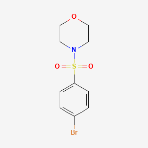 4-(4-BROMOBENZENESULFONYL)MORPHOLINE structure, CAS 834-67-3