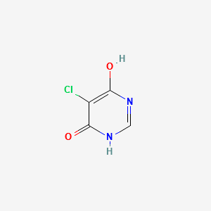 5-chloro-6-hydroxy-1H-pyrimidin-4-one structure, CAS 1193-56-2