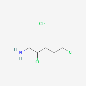 2,5-DICHLOROPENTYLAMINE HYDROCHLORIDE structure, CAS 62922-45-6