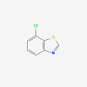 Benzothiazole, 7-chloro- (7CI,8CI) structure, CAS 2942-09-8