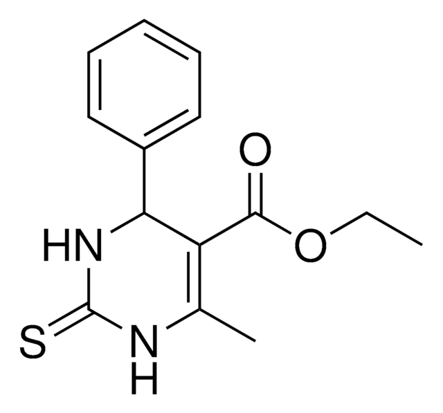 ETHYL 6-METHYL-4-PHENYL-2-THIOXO-1,2,3,4-TETRAHYDROPYRIMIDINE-5-CARBOXYLATE structure, CAS 33458-26-3