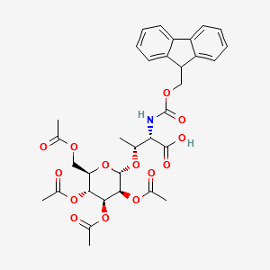 FMOC-L-THR(ALPHA-D-MANAC4)-OH structure, CAS 169219-08-3