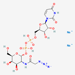 UDP-GalNAz.2Na structure, CAS 653600-61-4