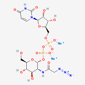 UDP-GlcNAz.2Na structure, CAS 1611490-64-2