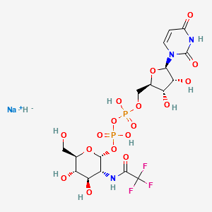 UDP-GlcNTFA.2Na structure, CAS 1355005-47-8