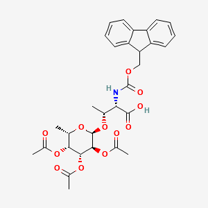 Fmoc-Thr(Ac3Fucα)-OH structure, CAS 184851-26-1