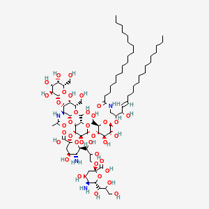 DISIALOGANGLIOSIDE GD1B 2NA structure, CAS 19553-76-5