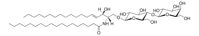 b-Lactosyl-1,1’-N-hexacosanoyl-2’-hexacosamide-4’-octadecene-1’,3’-diol Synonym:b-LacCer structure, CAS 125712-73-4
