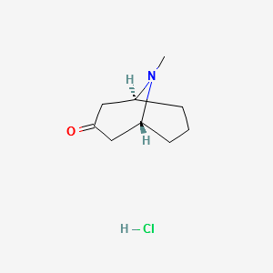 PSEUDOPELLETIERINE HYDROCHLORIDE structure, CAS 6164-62-1