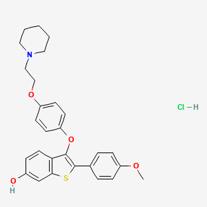 ARZOXIFENE HCL structure, CAS 182133-27-3