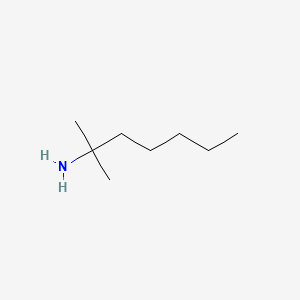 (1,1-Dimethylhexyl)amine structure, CAS 27581-29-9