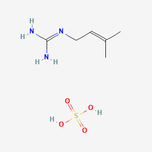 Galegine sulfate structure, CAS 20284-78-0