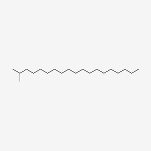 ISOEICOSANE structure, CAS 52845-07-5