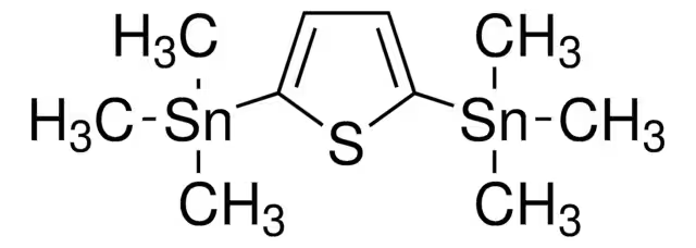 2,5‐ bis(triMethylstannyl)th iophene structure, CAS 86134-26-1