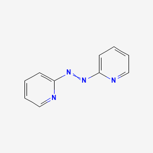 (E)-2,2'-Azodipyridine structure, CAS 4109-58-4