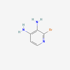 3,4-Diamino-2-bromopyridine structure, CAS 189230-41-9