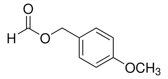 ANISYL FORMATE structure, CAS 122-91-8