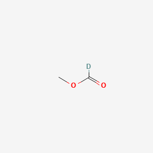 METHYL FORMATE-D structure, CAS 23731-38-6