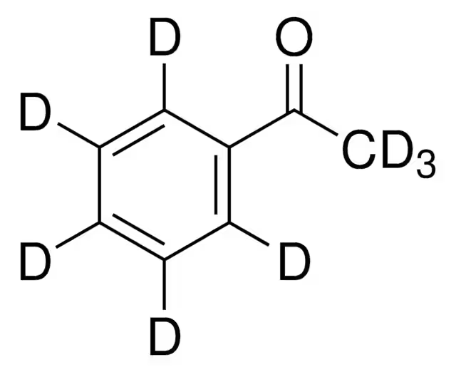 ACETOPHENONE-D8 structure, CAS 19547-00-3