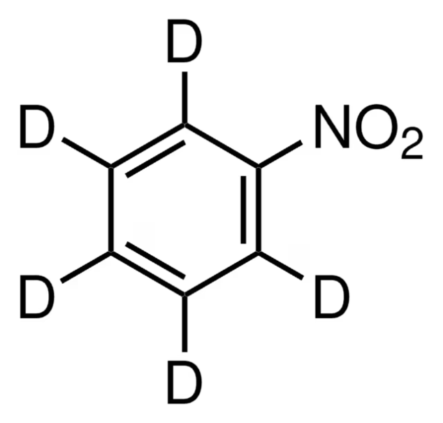 NITROBENZENE-D5 structure, CAS 4165-60-0